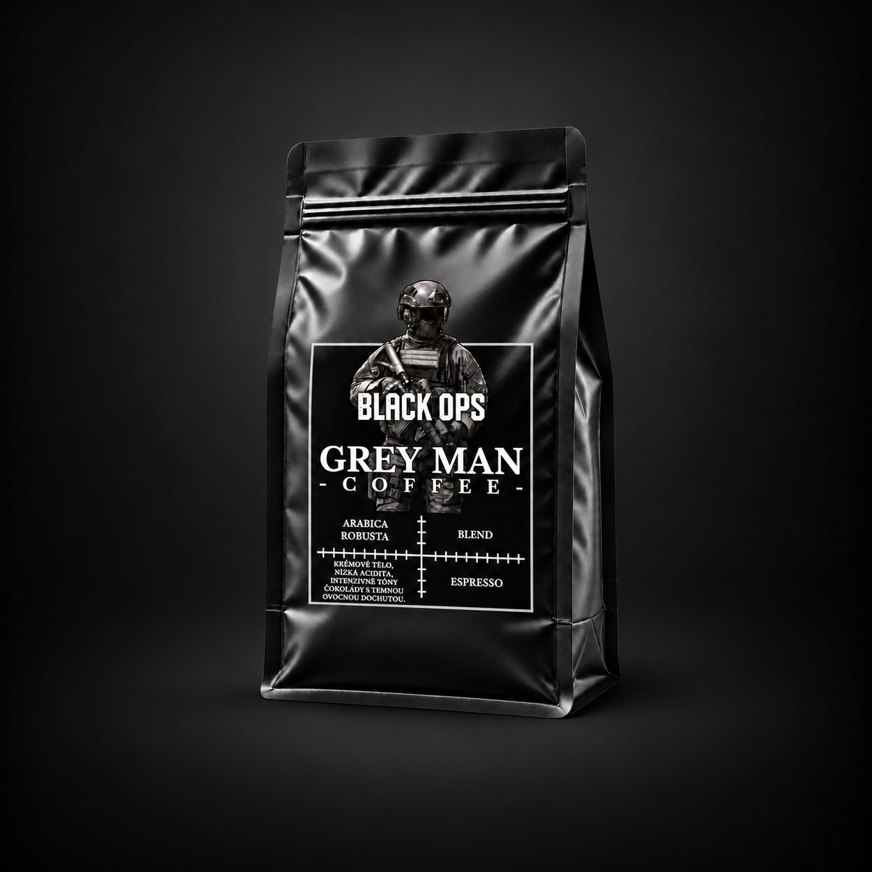 GREY MAN COFFEE – Black Ops