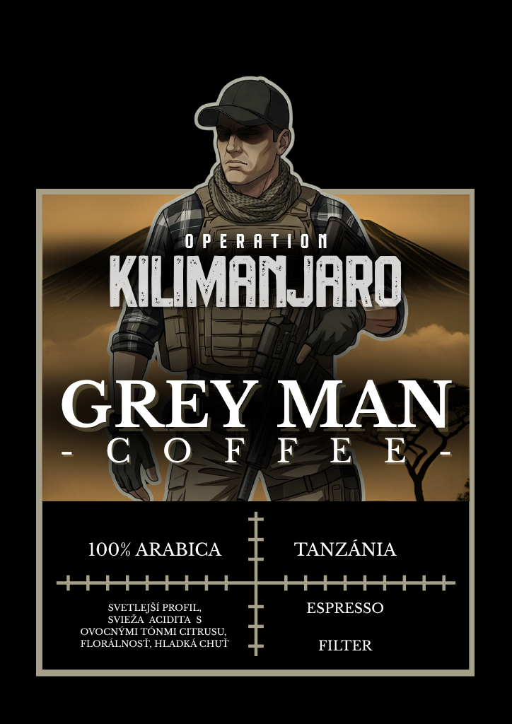 GREY MAN COFFEE – Operation Kilimanjaro — 2